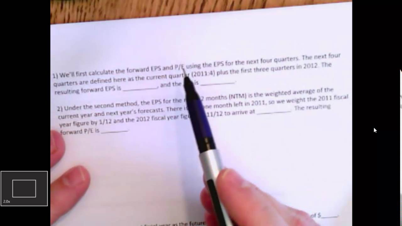 Equity Valuation Notes