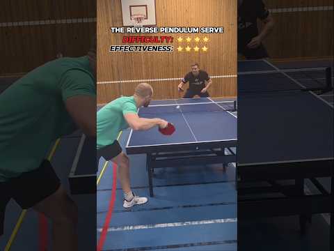 How difficult and effective are this table tennis serves? #pingpong ##tabletennis