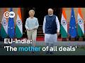 EU Leaders Von Der Leyen And Costa To Sign Substantial Trade And Defense Deal With India DW News