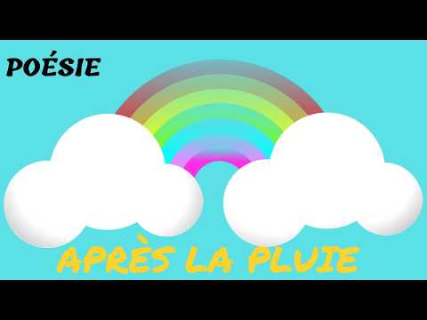 Poésie💧🌈Après la pluie de Gianni Rodari💧🌈