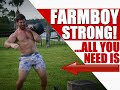 Home Kettlebell Strongman Routine [Get Farmboy Strong + Boost Your Metabolism!] | Chandler Marchman