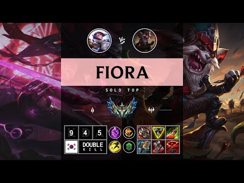 Fiora Top vs Kled - KR Challenger Patch 14.12