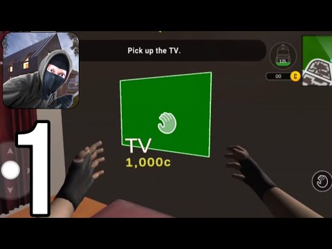 Thief Simulator: Heist Robbery Gameplay Walkthrough Part 1 (Android)