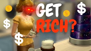 Can You GET RICH With A Wedding Cake Bakery In The Sims 4?