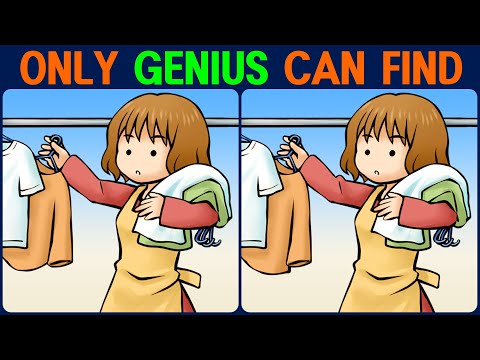 Puzzle / Find the Difference │ Great for improving memory and concentration!