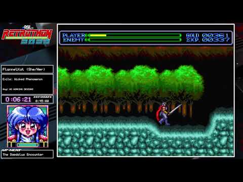 RGLtv Retrothon 2022 - (042) Exile: Wicked Phenomenon (any% no working designs) by FlannelKat