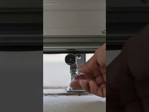 Garage door stops and goes back up? Check the two sensors
