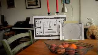 Anti-moiré / anti-aliasing filter solution for DSLR video - ophthalmic lens