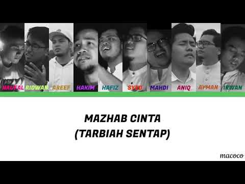 Mazhab Cinta (Tarbiah Sentap) - Color Coded