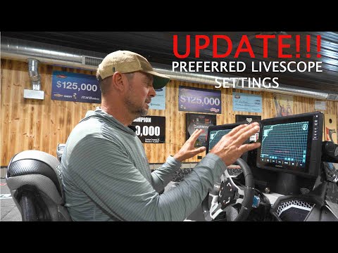 Garmin Livescope Settings UPDATE --- Dial In What the Pros Use NOW!