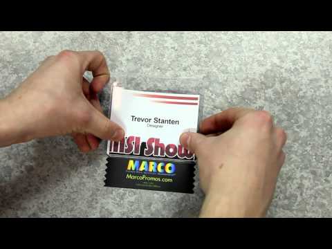 Vertical Full Color Badge Ribbon - 2 x 6