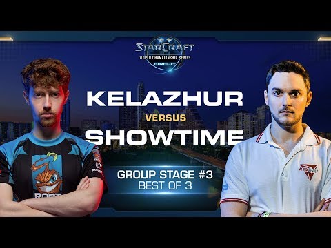 Kelazhur vs ShoWTimE TvP - Group H Stage 3 - WCS Austin 2018 - StarCraft II