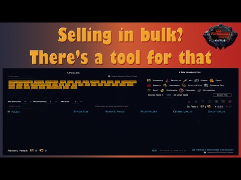 Buying and Selling in Bulk on The Forbidden Trove: Simplified