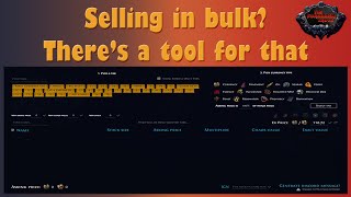 Buying and Selling in Bulk on The Forbidden Trove: Simplified