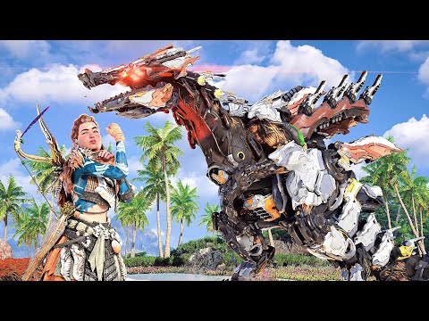 Bullying A Slaughterspine [ULTRA HARD-NO DAMAGE] Horizon Forbidden West