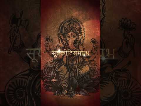Vakratunda Mahakaya - Most Powerful Ganesh Mantra | Rudralife #shorts #ganpati #mantra
