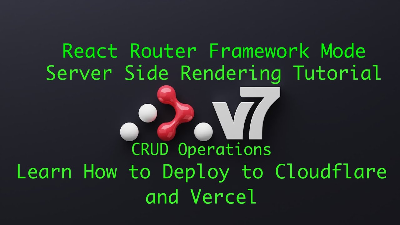 Mastering React Router v7 Framework Mode: Ultimate SSR Tutorial