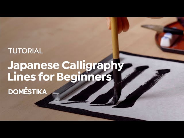 Vídeo relacionado con 4 piezas de pluma japonesa, lápices japoneses de caligrafía japonesa de la caligrafía del shodo cepillo de tinta pluma escritura dibujo habilidad
