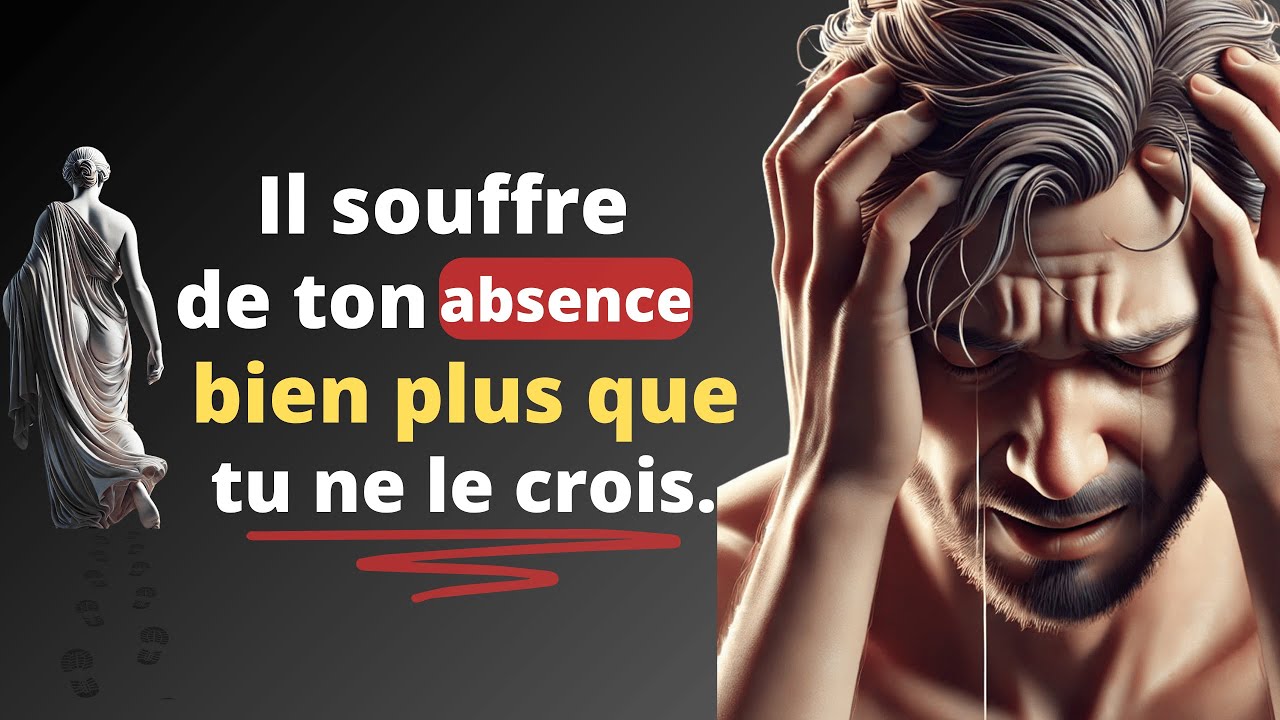 Pourquoi il ressent ta perte bien plus que tu ne le penses (8 raisons) |  Enseignement Stoïcien.