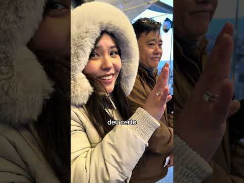 UMA PASSARELA DE VIDRO À 100 METROS DE ALTURA!!😱 me caguei de medo KKKKK