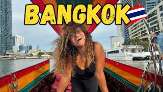 Floating inside Bangkok's most Polluted river 🇹🇭🚢🌴🍜