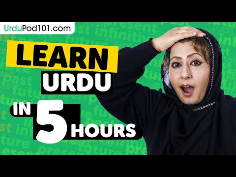 Learn Urdu in 5 Hours - ALL Urdu Absolute Beginners Need