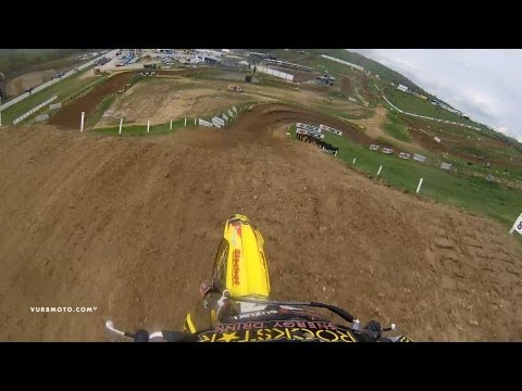 2013 MXGP Bulgaria GoPro: Max Anstie - vurbmoto