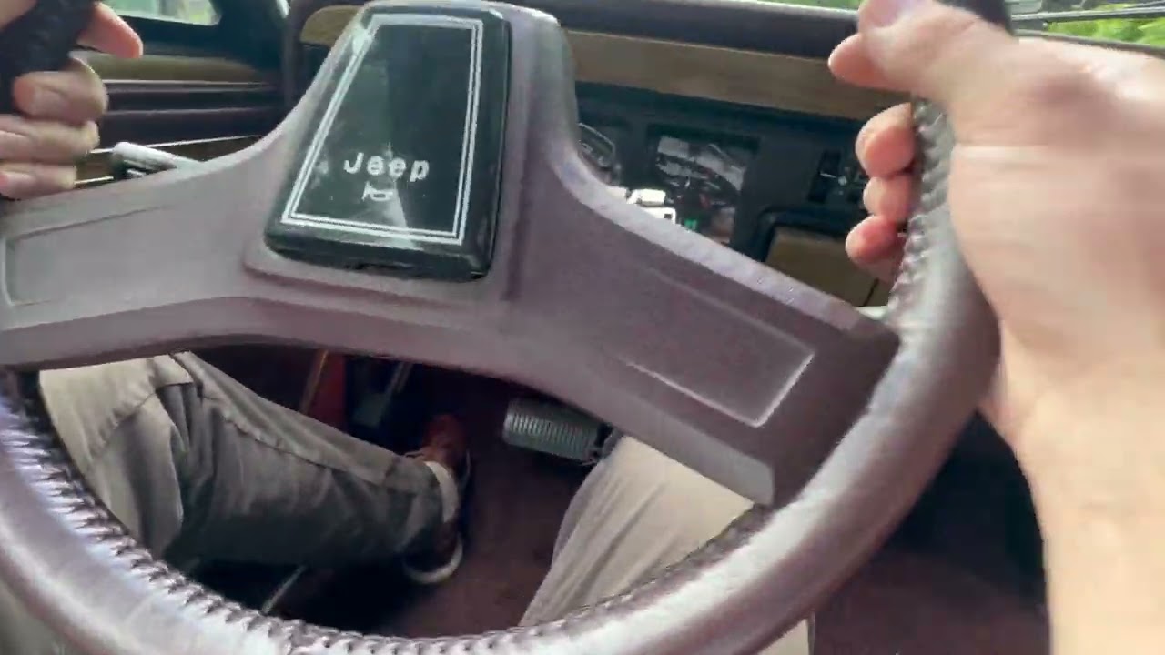 1991 Jeep Grand Wagoneer Auction Overview Video