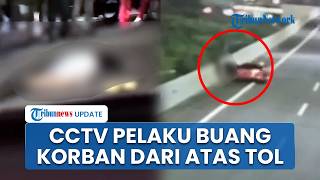 Detik-detik Pelaku Buang Tubuh Korban dari Tol BORR Bogor, Jasad Jatuh saat Pengendara Melintas