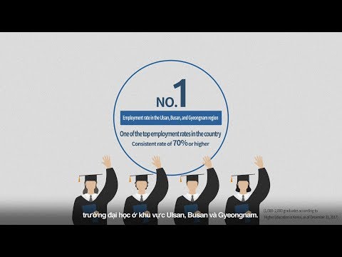 Video quảng cáo trường Đại học Khoa học Ulsan [Infographics](Vietnamese) YouTube Thumbnail