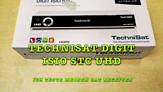 Technisat Digit Isio STC UHD  4k Test 2023
