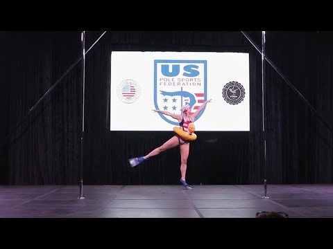 2023 USPSF Nationals Pole Art Masters 40+ Second Place