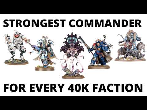 Best Leader for Every Warhammer 40K Faction? HQs, Characters and Commanders for each Faction
