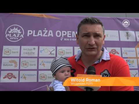 Plaża Open 2015 - zaprasza Witold Roman