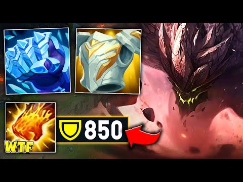 When Malphite hits 800+ Armor, He Takes Nearly 0 Damage (90% DMG REDUCTION)