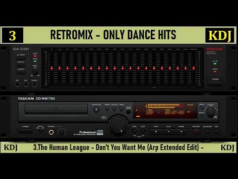 RETROMIX 80S - ONLY DANCE HITS 03 - KDJ - ESPECIAL SET LARGA DURACIÓN