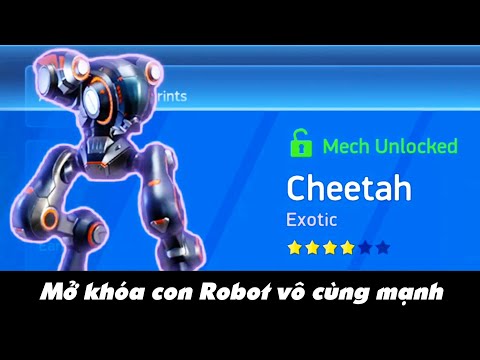 [ Mech Arena VN# 48 ] Mở khóa Cheetah mech arena