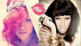 Rihanna &amp; Nicki Minaj - Red  Saxon (Audio)