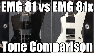 Video thumbnail for EMG 81 vs 81x - EMG Showdown and Review by GuitarGuts
