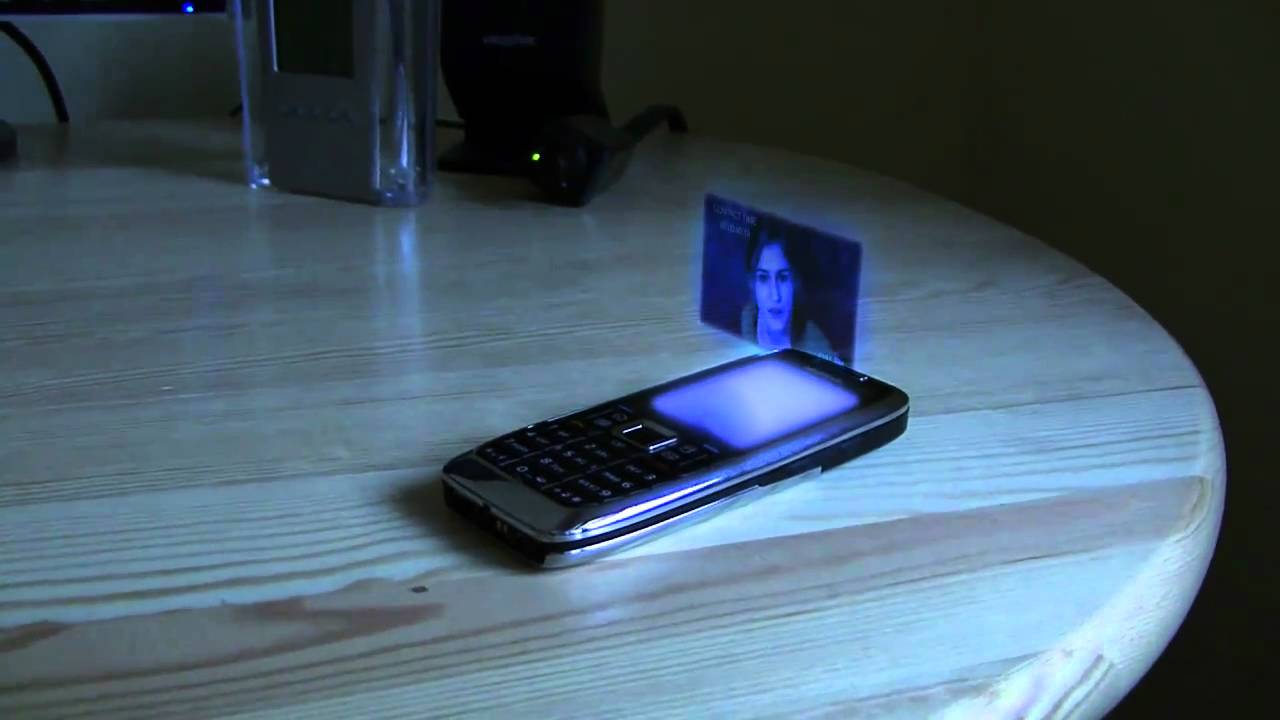 Phone Hologram Preview