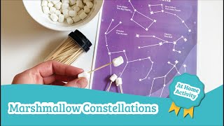 Marshmallow Constellations | Daycare Activities