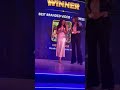 Kenisha Awasthi Looked Extremely Hot At The ITSA Awards Event In A Well Styled Black Gown