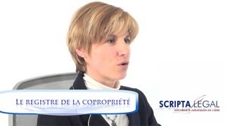 Le registre de la copropriété