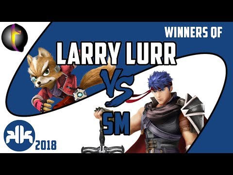 KKON18 Main Event: SSB Wii U - WQF - Larry Lurr vs SM