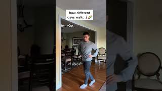 how different gays walk 😭🚶🏻‍♂️
