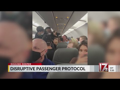 Aviation expert talks protocol when a passenger gets disruptive after flight diverts, lands at RDU