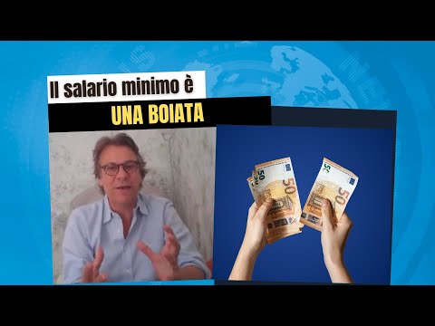 Zuppa di Porro 8 giu 2022 - Il salario minimo è una boiata