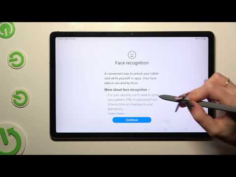 How to Set Up Face Unlock on SAMSUNG Galaxy Tab S9 FE