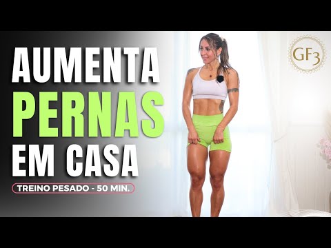 Heavy Workout to Increase Legs - Quadriceps at Home | GF3 - Workout 3