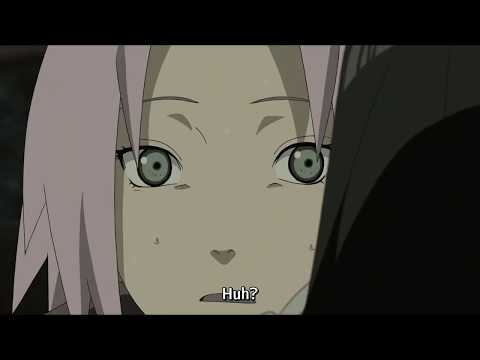 Hinata threatens Sakura to get away from Naruto